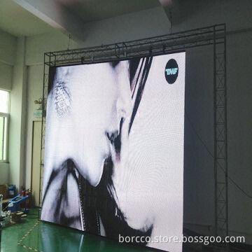 New P9.375 S curtain LED screen